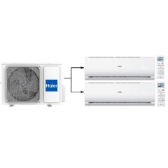 Наружный блок мультисплит системы Haier 2U40S2SM1FA/AS07TS6HRA-M/AS12TS6HRA-M