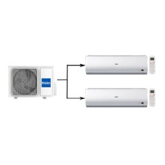 Наружный блок мультисплит системы Haier 2U40S2SM1FA/AS09BS4HRA*2шт