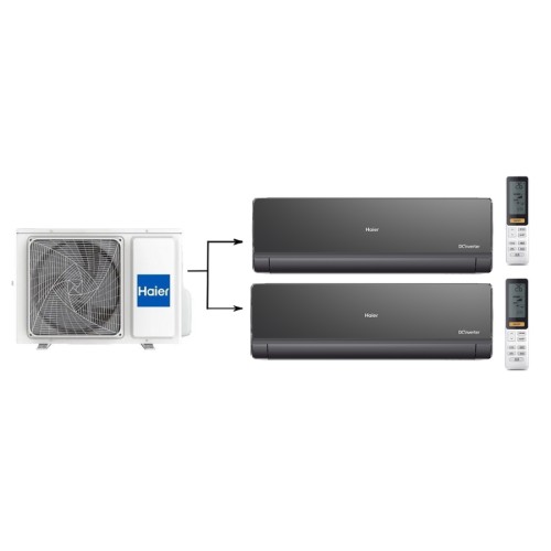 Наружный блок мультисплит системы Haier 2U40S2SM1FA/AS09NS6ERA-B*2шт 