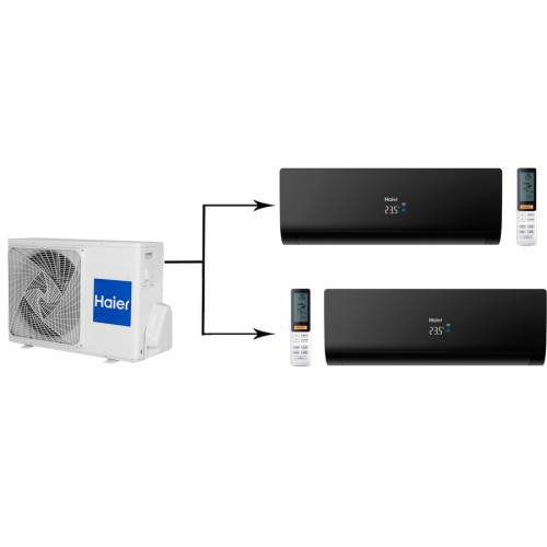 Наружный блок мультисплит системы Haier 2U40S2SM1FA/AS25S2SF1FA-B/AS35S2SF1FA-B 