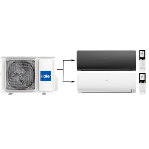 Наружный блок мультисплит системы Haier 2U40S2SM1FA/AS25S2SF2FA-W/AS35S2SF2FA-B 