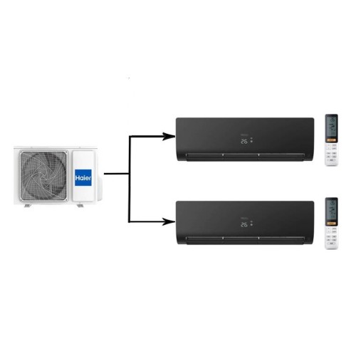 Наружный блок мультисплит системы Haier 2U50S2SM1FA-3/AS25S2SF2FA-B/AS35S2SF2FA-B 