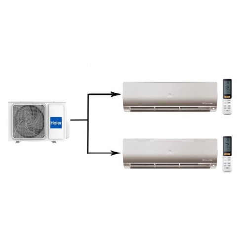 Наружный блок мультисплит системы Haier 2U50S2SM1FA-3/AS25S2SF2FA-G/AS35S2SF2FA-G 