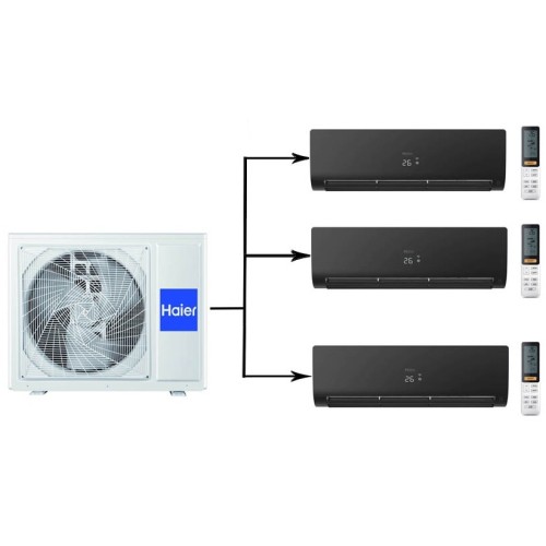 Наружный блок мультисплит системы Haier 3U70S2SR5FA/AS25S2SF2FA-B*3шт 