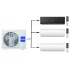 Наружный блок мультисплит системы Haier 3U70S2SR5FA/AS25S2SF2FA-B/AS25S2SF2FA-W*2шт 