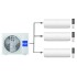 Наружный блок мультисплит системы Haier 3U70S2SR5FA/AS25S2SF2FA-W*3шт 
