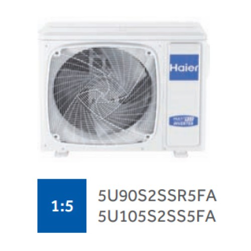 Наружный блок мультисплит системы Haier 5U105S2SS5FA 