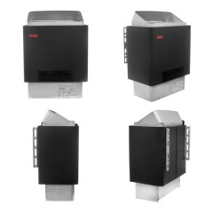 Электрокамин Helo CUP 45 D (4,5 кВт, цвет графит)