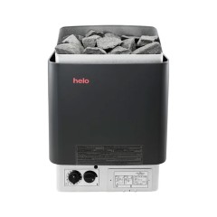 Электрокамин Helo CUP 80 STJ (8 кВт, цвет графит)