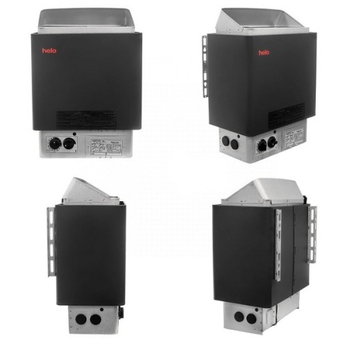 Электрокамин Helo Cup 60 STJ (6,0 кВт, черный цвет) 