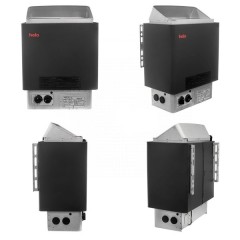 Электрокамин Helo Cup 80 STJ (8 кВт, черный цвет)