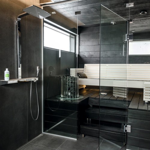 Электрокамин Helo ROCHER 10,5 Pure 2.0 (10,5 кВт, п/у Pure 2.0 в комплекте, цвет хром) 