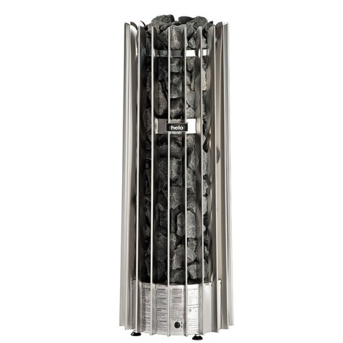 Электрокамин Helo ROCHER 10,5 Pure 2.0 (10,5 кВт, п/у Pure 2.0 в комплекте, цвет хром) 