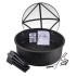 Костровая чаша Hugett Fire Pit 10277B 