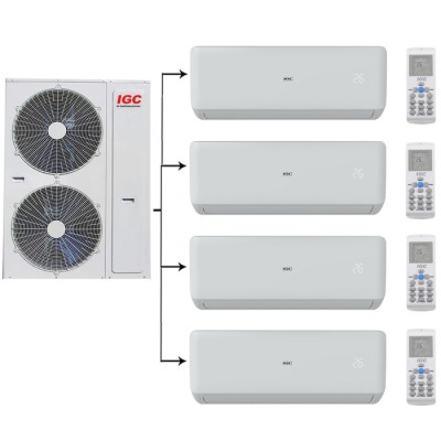 Наружный блок мультисплит системы IGC RAM4-X36UNH/RAK-X09NH*4шт 