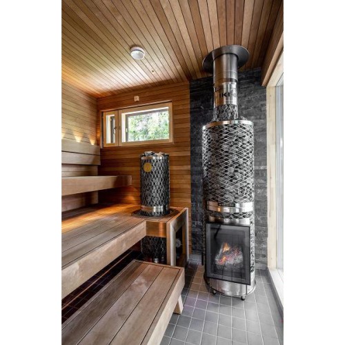 Дровяная печь IKI KIVI (дверца открывается направо) 