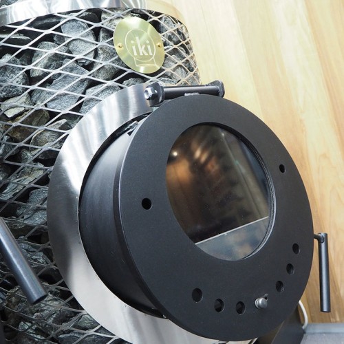 Дровяная печь IKI Original со стеклянной дверцей 