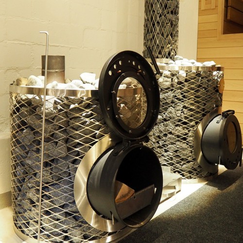 Дровяная печь IKI Original со стеклянной дверцей 