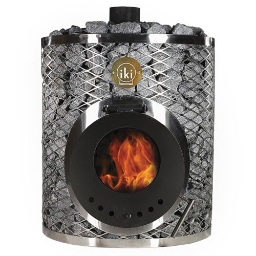 Дровяная печь IKI Original со стеклянной дверцей 