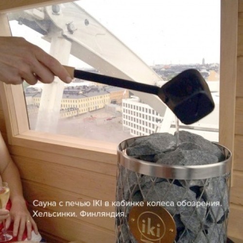 Электрокамин IKI Pilari 12,0 кВт 