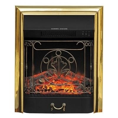 Электрокамин InterFlame Majestic FX M Brass/Black 