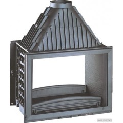 Тоннельная дровяная топка Invicta Grand Vision 800 doube face