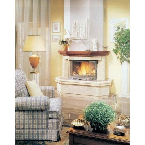 Фронтальная дровяная топка Invicta Prismatique 850 контргруз 