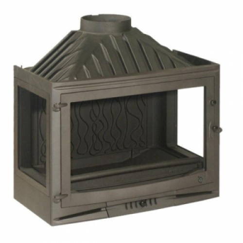 Фронтальная дровяная топка Invicta Selenic 700 3 стекла 