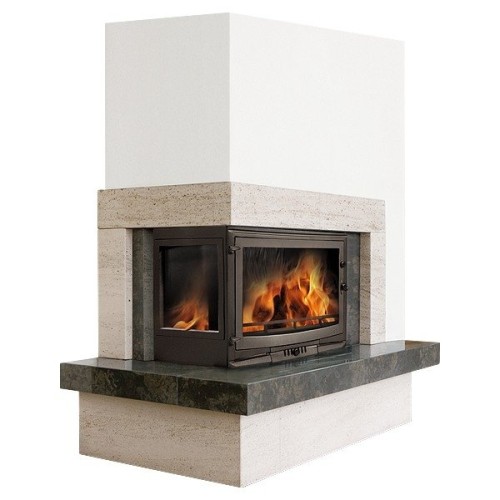 Угловая левая дровяная топка Invicta Selenic 700 стекло боковое левое 