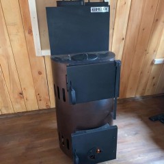 Дровяная печь KAMELEK "+" с конфоркой