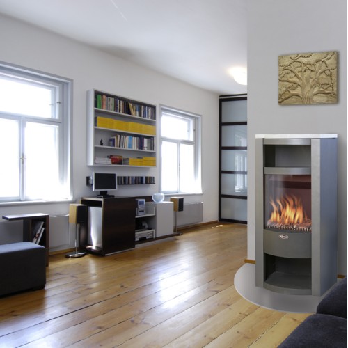 Пристенный газовый камин Karma Absolute W NG 