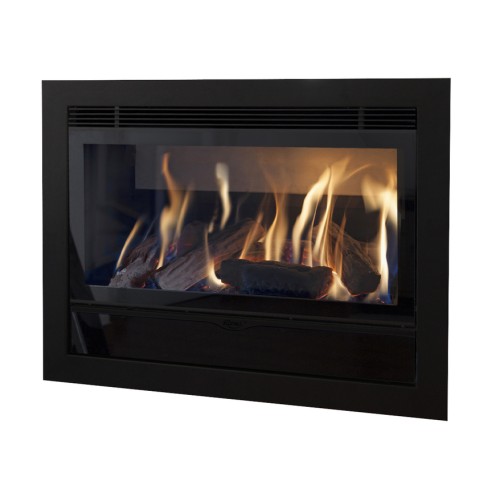 Встраиваемый газовый камин Karma ELEGANCE 67 EXCLUSIVE Huge line 60 anthracite metallic NG 