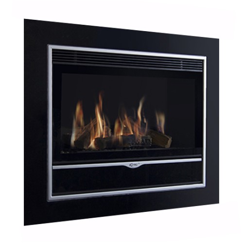 Встраиваемый газовый камин Karma ELEGANCE 67 Exclusive Glass line 100 