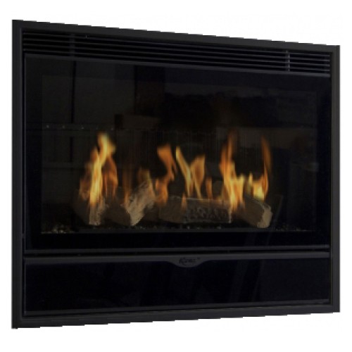 Встраиваемый газовый камин Karma ELEGANCE 67 Exclusive Medium line 30 anthracite 