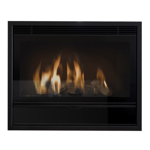 Встраиваемый газовый камин Karma ELEGANCE 67 Exclusive Medium line 30 anthracite 