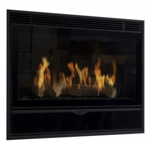 Встраиваемый газовый камин Karma ELEGANCE 67 Exclusive Slim line 15 anthracite 