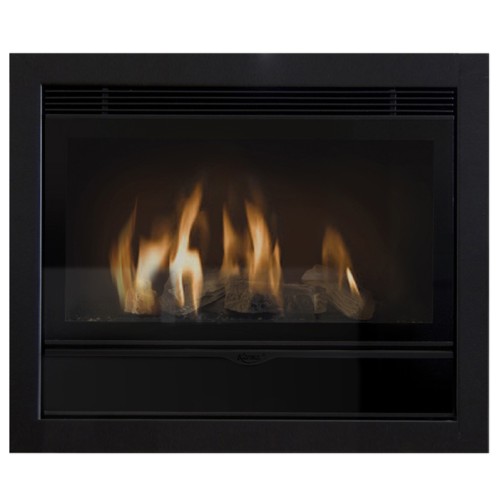 Встраиваемый газовый камин Karma ELEGANCE 77 Exclusive Huge line 60 anthracite 