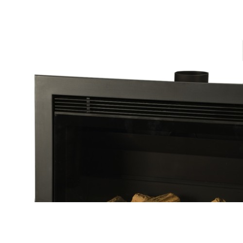 Встраиваемый газовый камин Karma ELEGANCE 77 Exclusive Huge line 60 anthracite 