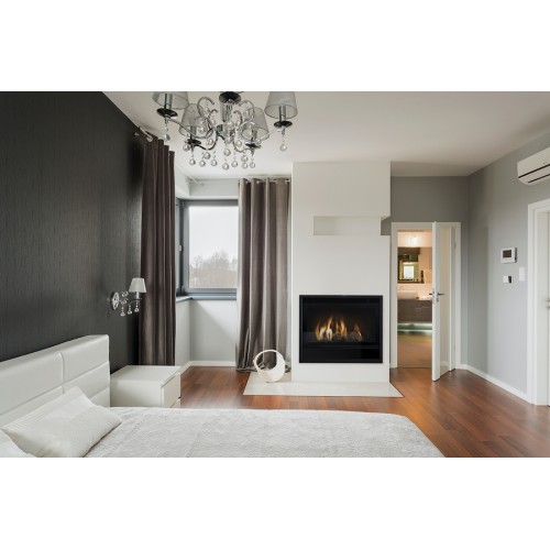 Встраиваемый газовый камин Karma ELEGANCE 77 Exclusive Medium line 30 anthracite 