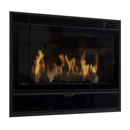 Встраиваемый газовый камин Karma ELEGANCE 77 Exclusive Slim line 15 anthracite 