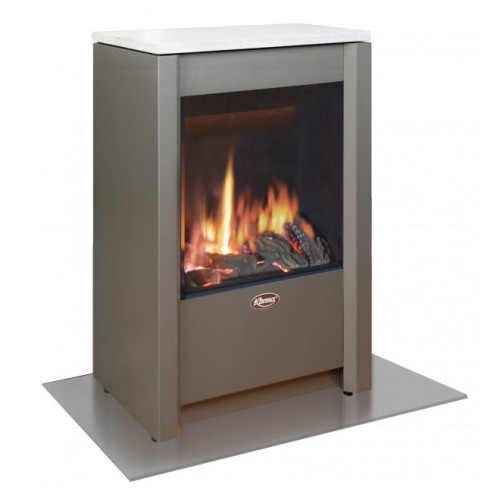 Пристенный газовый камин Karma Sense W PB 