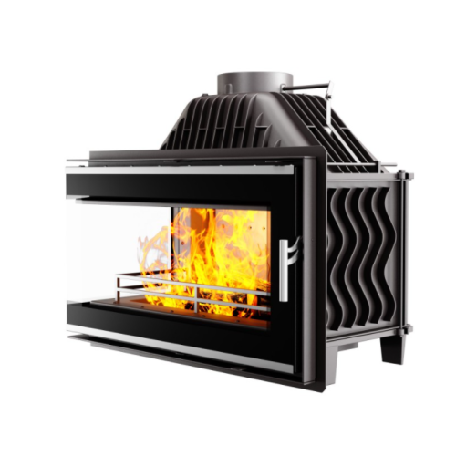 Угловая левая дровяная топка Kawmet W16 14,7кВт LB 