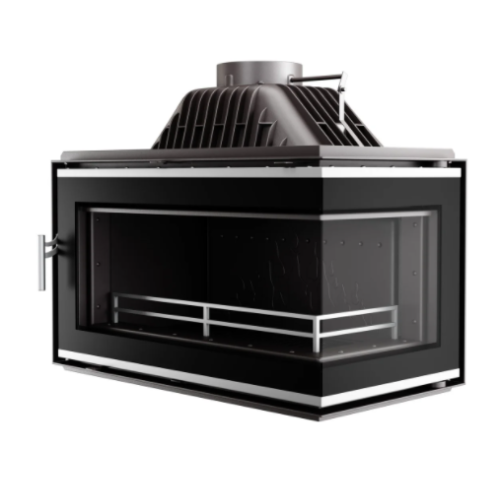 Угловая правая дровяная топка Kawmet W16 14,7кВт PB 