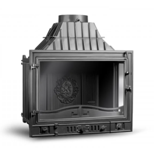 Угловая правая дровяная топка Kawmet W3PB (правое,2 стекла) 16.7 кВт 