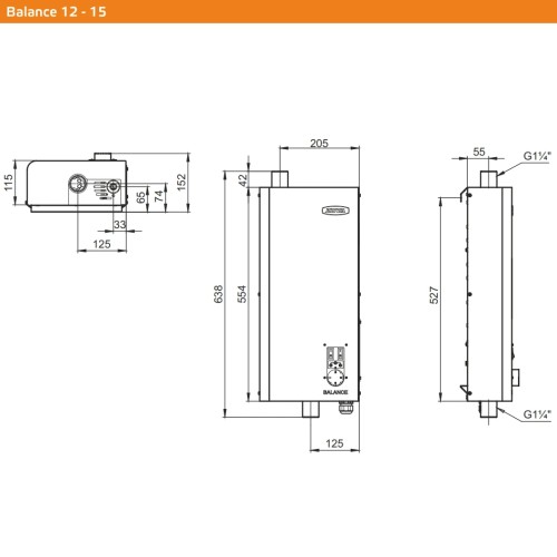Электрокотел ZOTA Balance 15
