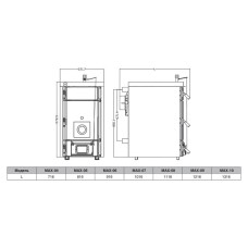 Твердотопливный котел Kentatsu MAX–09