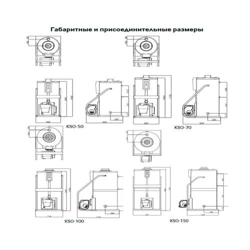 Дизельный котел 100 кВт Kiturami KSO-70 (81 кВт) 