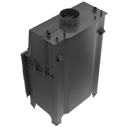 Фронтальная дровяная топка Kratki AQUARIO/Z/10/PW/W 