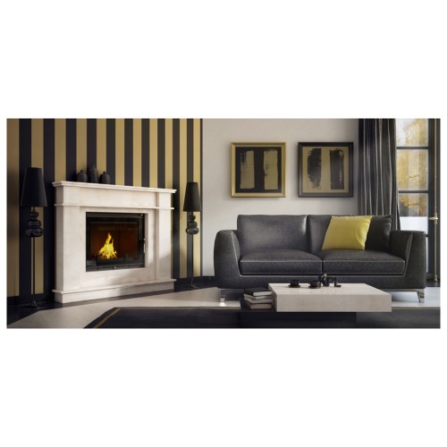 Фронтальная дровяная топка Kratki Amelia/PW/30/W 