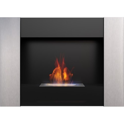 Настенный биокамин Kratki BRAVO 2 стальной 